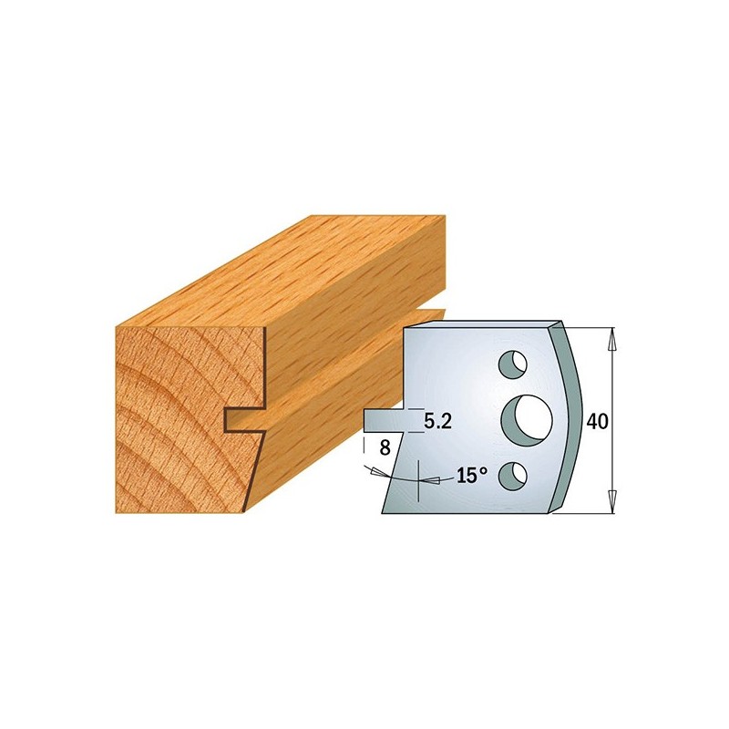 Coltelli sagomati 690.086 Limitatori 691.086